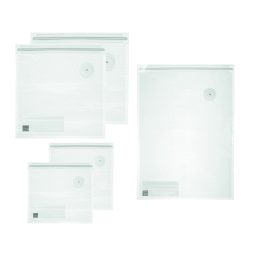 SAVE-IT - SET 5 PUNGI REUTILIZABILE PENTRU PĂSTRARE ALIMENTE ÎN VID