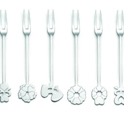 SET 6 FURCULIȚE COCKTAIL - LOVE