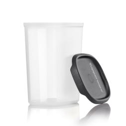 Recipient Oblo Oval 1,8 L capac negru