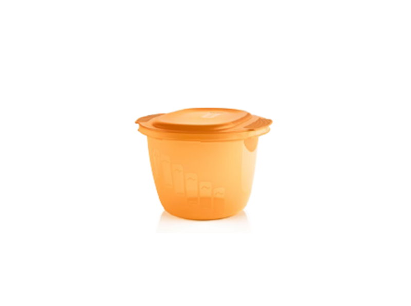Fierbător de paste / orez 3 L la microunde rotund portocaliu