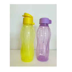 Set Sticle 310 ml (2 buc)-mov capac filet + galbenă capac click