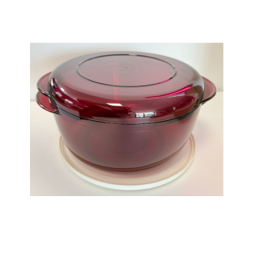 Recipient Microplus 2,25 L rubin cu 2 capace