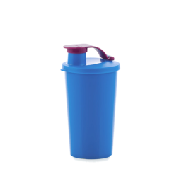 Pahar 330 ml albastru capac click