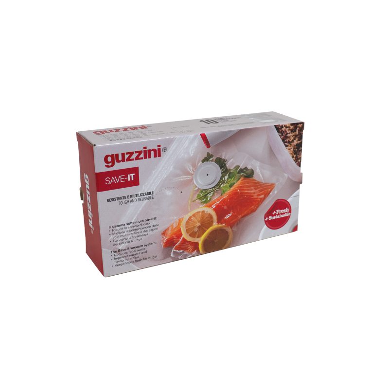 SAVE-IT - SET 10 PUNGI S REUTILIZABILE - PENTRU PĂSTRARE ALIMENTE ÎN VID - imagine 4