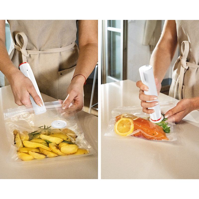 SAVE-IT - SET 6 PUNGI L REUTILIZABILE - PENTRU PĂSTRARE ALIMENTE ÎN VID - imagine 3