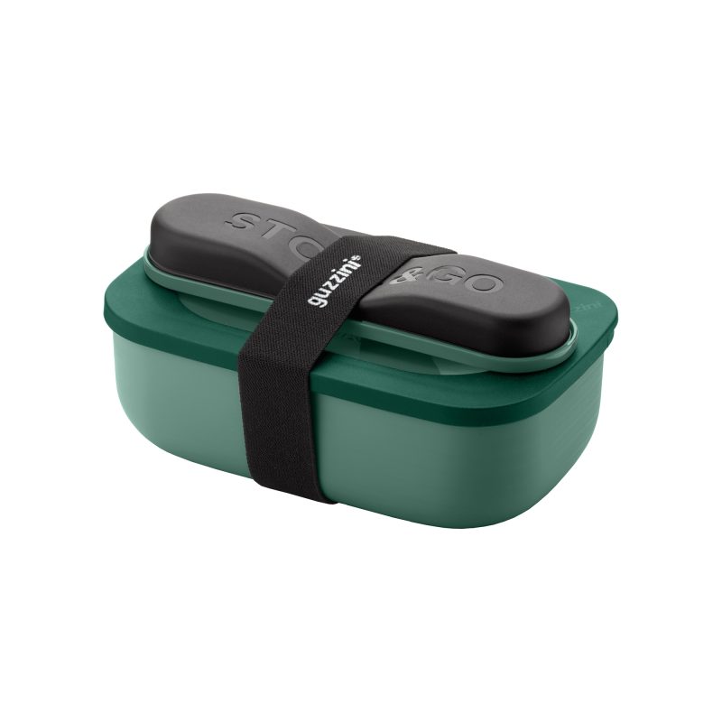 STORE&GO SET PENTRU PRÂNZ: CUTIE CU RECIPIENT INTERIOR ȘI SET TACÂMURI