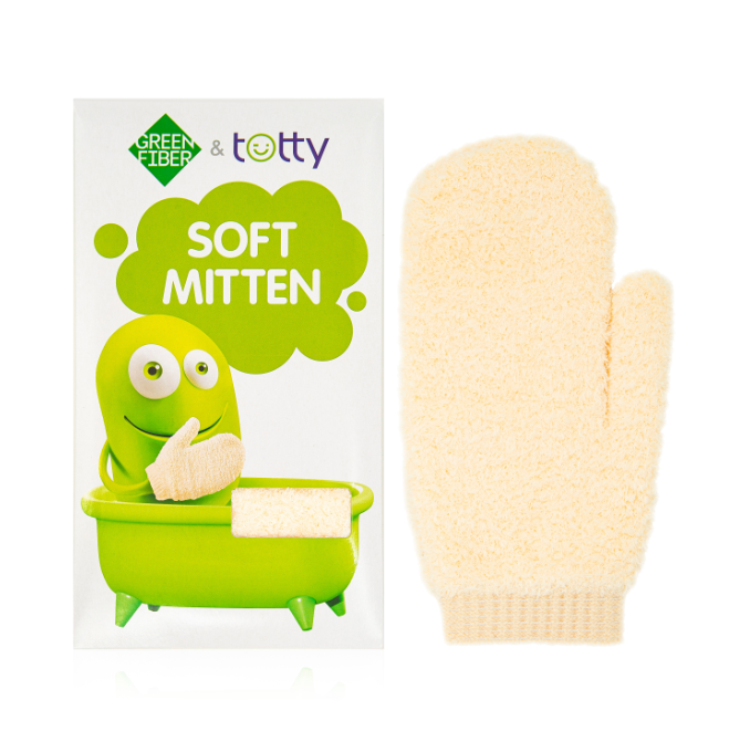 Green Fiber & Totty Mănușă moale pentru copii GREENWAY GLOBAL