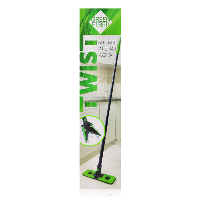 Green Fiber TWIST Mop cu stoarcere GREENWAY GLOBAL - imagine 3